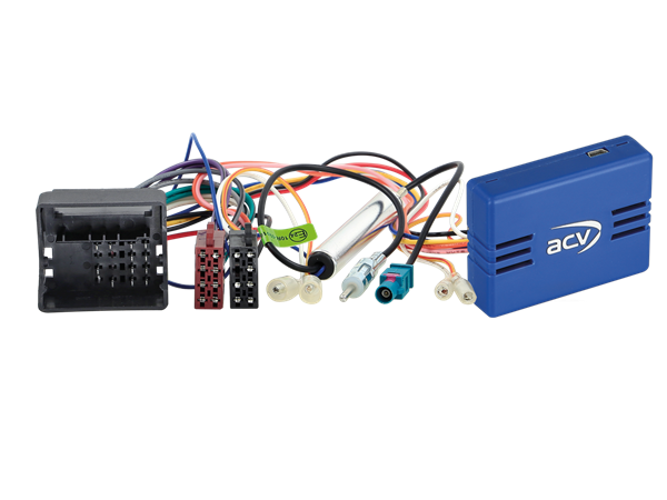 ISO/CAN-BUS KIT PSA (FM-RADIO/TÆNDNING/LYS/BAK-GEAR/SPEED)