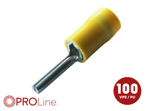 STIFT KABELSKO GUL 4,0-6,0MM² (100 STK)