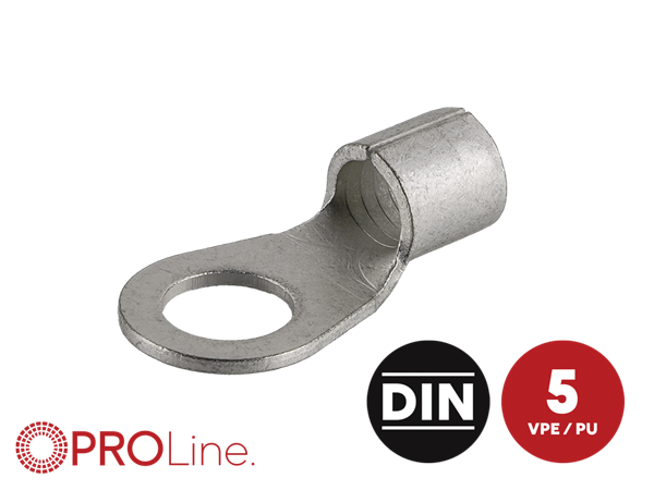 RINGKABELSKO 25 MM² M10 FORTINNET KOBBER (5 STK. I BLISTER)