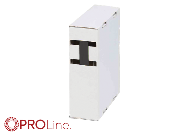 SORT KRYMPEFLEX Ø 1,1mm 2:1  15 METER