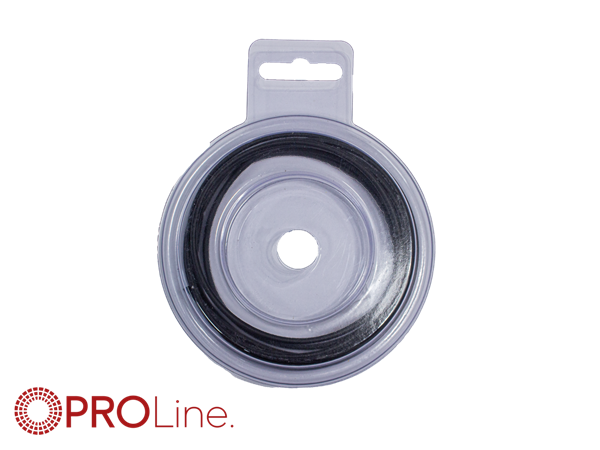 SORT KRYMPEFLEX Ø 1,5mm 2:1 2 METER I BLISTER