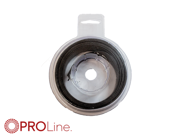 SORT KRYMPEFLEX Ø 15,5mm 2:1 2 METER I BLISTER