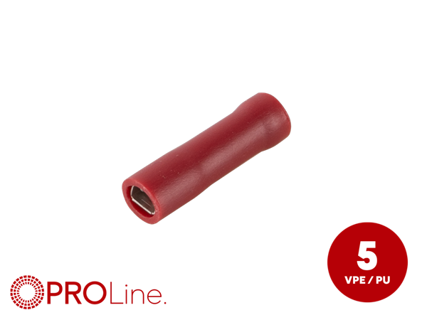 KABELSKO 2,8MM HUN FULD ISOLERET 0,5-1,5MM² 5 STK I BLISTER