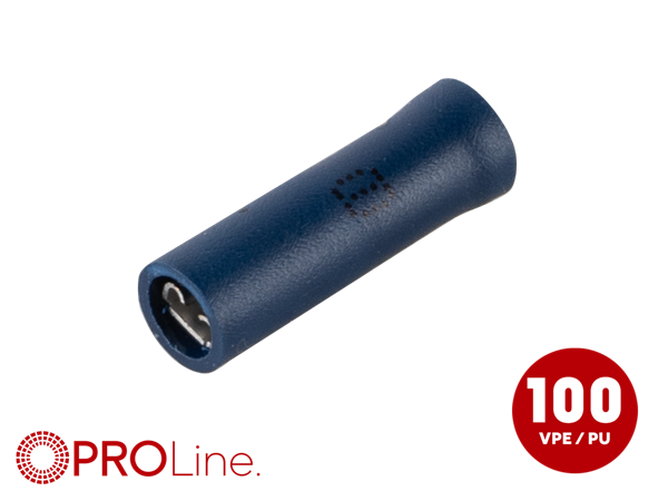 KABELSKO 2,8MM HUN FULD ISOLERET 1,5-2,5MM² 100 STK