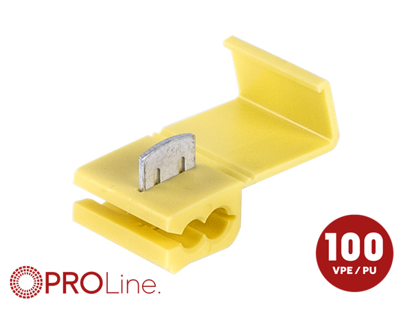 STRØMTYV GUL 4,0mm²-6,0mm² 100 STK 