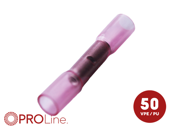 KABELSAMLER RØD 0,5-1,5MM² 50 STK (VANDTÆT VARMEKRYMP)