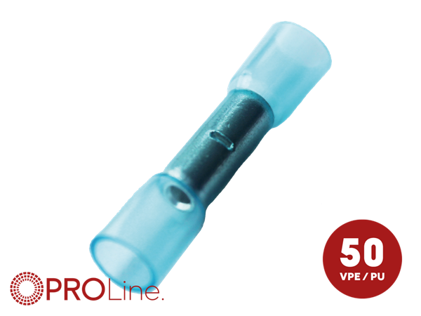 KABELSAMLER BLÅ 1,5-2,5MM² 50 STK (VANDTÆT VARMEKRYMP)