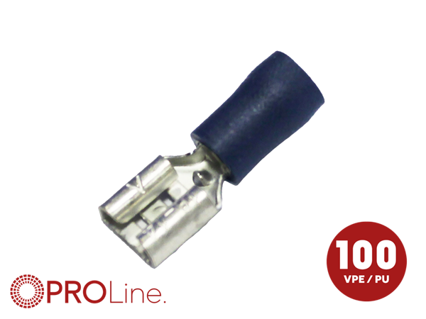 KABELSKO 8MM BLÅ HUN 1,5-2,5MM² 100 STK