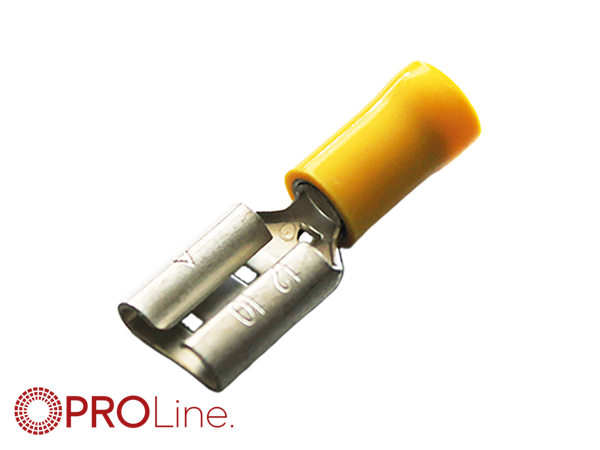 KABELSKO 9,5MM GUL HUN 4,0-6,0MM² 5 STK I BLISTER