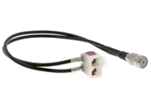 ANTENNE ADAPTOR DOBBELT FAKRA 90G HUN - ISO HUN