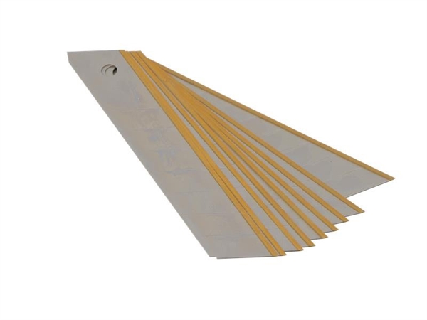 18MM KNIVBLADE MED TIN BELAGT SKÆR