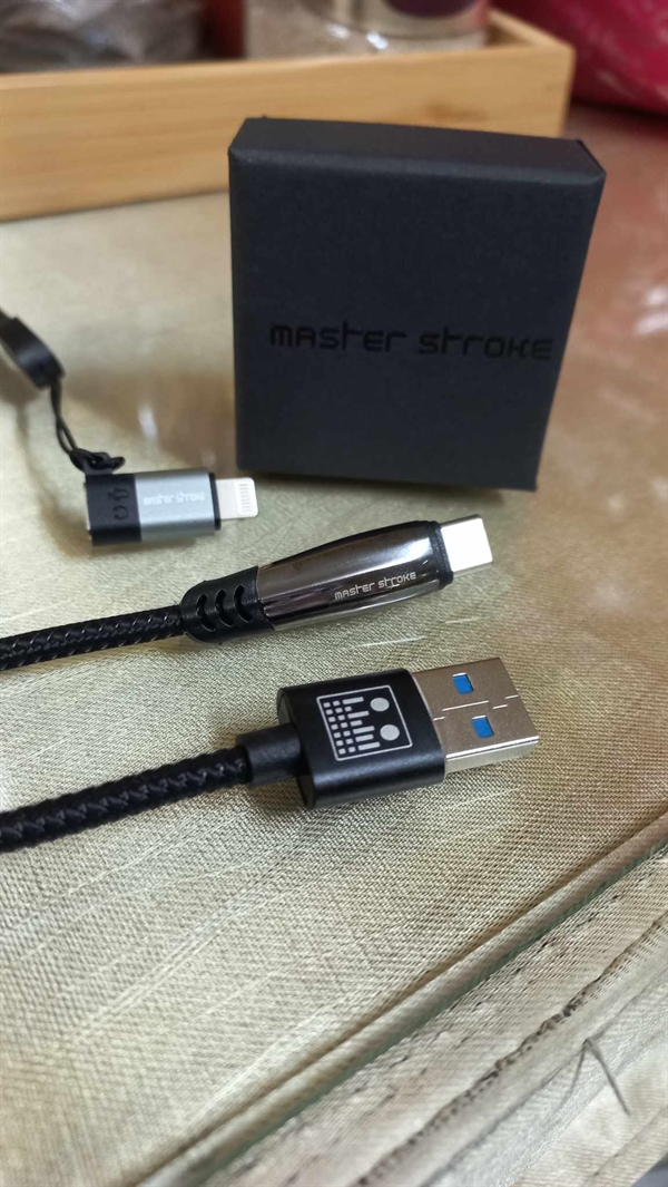 STEG OTG KABEL USB-C TIL USB-A 3 HOST 3,5M MASTER STROKE