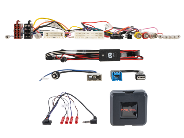 RAT INTERFACE TIL NISSAN 20/40PIN 2013 > 2018 (FM,AUX,USB,360° KAMERA BIBEHOLDELSE)(ALL INCL)