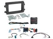 KOMPLET MONT. KIT FIAT DUCATO 8 2021 > UDEN OEM RADIO, MED TLF,SPEED OG BAKGEAR SUPPORT