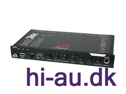 MASSIVE AUDIO EQM 1/2 DIN, 4 band ALL-IN-ONE Media EQ, USB, MP3, AUX, 1/4" Inputs