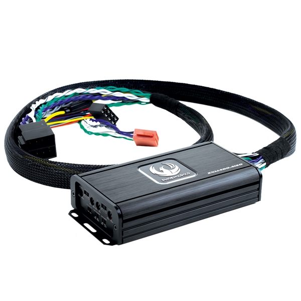 PHOENIX GOLD ZXM400.4ISO 4-KANAL ISO FORSTÆRKER (ELLER TIL T-KABLER)