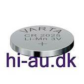 B CR2025 Lithium knapcelle batteri 